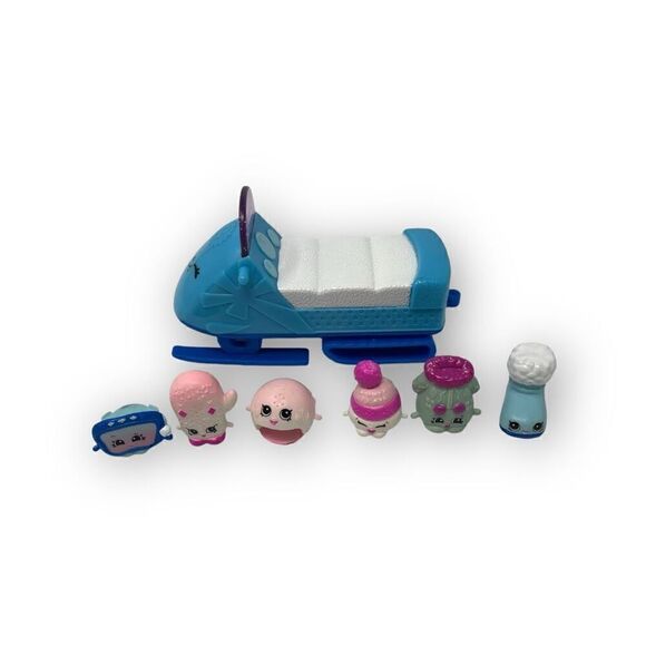 Shopkins Fashion Spree Frosty Fashion Collection Cool Skidoo Lot Incomplete - Picture 1 of 5